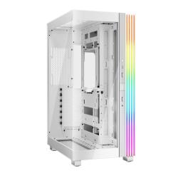 Be Quiet! Light Base 600 DX ARGB Gaming Case w/ Glass Front & Side, ATX, Invertible, 1.33M ARGB Strip & Controller, USB-C, Asus BTF Compatible, White