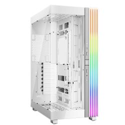 Be Quiet! Light Base 900 DX ARGB Gaming Case w/ Glass Front & Side, E-ATX, Invertible, 3M ARGB Strip & Controller, USB-C, Asus BTF Compatible, White