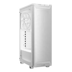 Be Quiet! Pure Base 501 Airflow Window Gaming Case w/ Glass Side, ATX, Compact Design, 2 Pure Wings 3 Fans, High Airflow Front & Top, USB-C, White