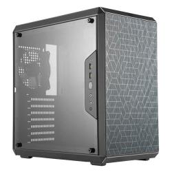 Cooler Master MasterBox Q500L Gaming Case w/ Acrylic Window, ATX, Modular Design, 120mm Fan, Movable I/O Panel, Black