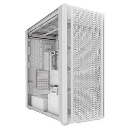 Corsair iCUE LINK 9000D RGB Airflow Gaming Case w/ Glass Side, E-ATX, Dual System, Up to 18 Fans, InfiniRail Fan Mounting, iCUE LINK Hub, USB-C,  Asus BTF Compatible, White