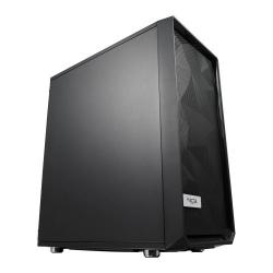 Fractal Design Meshify C (Black Solid) Gaming Case, ATX, Angular Mesh Front, High-airflow, 2 x 120mm Fans