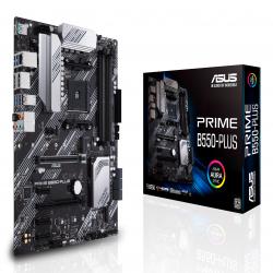 Asus PRIME B550-PLUS, AMD B550, AM4, ATX, 4 DDR4, HDMI, DP, XFire, PCIe4, M.2
