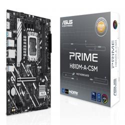 Asus PRIME H810M-A-CSM - Corporate Stable Model, Intel H810, 1851, Micro ATX, 2 DDR5, HDMI, DP, GB LAN, 2x M.2