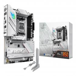 Asus ROG STRIX B850-A GAMING WIFI, AMD B850, AM5, ATX, 4 DDR5, HDMI, DP, Wi-Fi 7, 2.5G LAN, RGB, 4x M.2, White