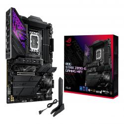 Asus ROG STRIX Z890-E GAMING WIFI, Intel Z890, 1851, ATX, 4 DDR5, HDMI, DP, 2 TB4, Wi-Fi 7, 5G LAN, PD 30W, RGB, 7x M.2
