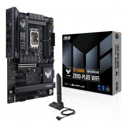 Asus TUF GAMING Z890-PLUS WIFI, Intel Z890, 1851, ATX, 4 DDR5, HDMI, DP, TB4, Wi-Fi 7, 2.5G LAN, RGB, 4x M.2