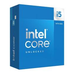 Intel Core i5-14600K, CPU, 1700, 3.5 GHz (5.3 Turbo), 14-Core, 125W (181W Turbo), 10nm, 24MB Cache, Unlocked, Raptor Lake Refresh, NO HEATSINK/FAN