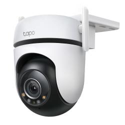 TP-LINK (TAPO C520WS) Outdoor Pan/Tilt 2K QHD Security Wi-Fi Camera, 360Â°, Colour Night Vision, Smart AI Detection, Sound & Light Alarm, 2-Way Audio