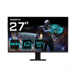 GIGABYTE GS27QA 27" QHD Gaming Monitor - 2560 x 1440, 180Hz, 1ms, 300 cd/m², FreeSync, HDR Ready, HDMI 2.0, Displayport 1.4