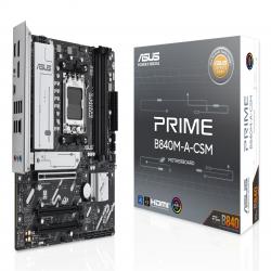 Asus PRIME B840M-A-CSM - Corporate Stable Model, AMD B840, AM5, Micro ATX, 4 DDR5, HDMI, 2 DP, 2.5G LAN, 3x M.2