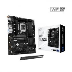 ASRock B860 Pro-A WiFi Intel 1851 Socket Motherboard, ATX, 4x DDR5 Slots, 3x M.2 Sockets, 2x USB-C Port, 2.5GbE LAN, Wi-Fi 6E, 1x DisplayPort / 1x HDMI Port
