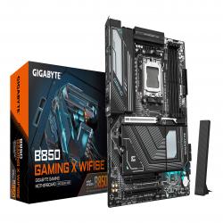 Gigabyte B850 GAMING X WIFI6E AMD AM5 Socket Motherboard, ATX, 4x DDR5 Slots, 3x M.2 Sockets, Fitted I/O Shield, 2.5GbE LAN, Wi-Fi 6E, 1x DisplayPort / 1x HDMI Port
