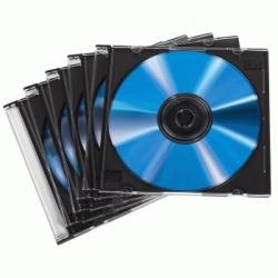 Hama CD Slim Jewel Case, pack 50 Pcs 1 discs Transparent