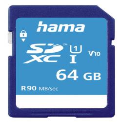 Hama 00124136 memory card 64 GB SDXC UHS-I Class 10