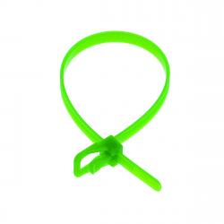 CNL 100PK Cabletie 4.8x200 FlGn Retyz