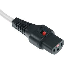 2M C14-C13 Lck Wh PVC 1.0MM