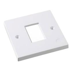 10PK 1G 1P LJ6C 25x38.5mm Fplate Wh