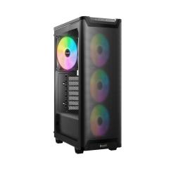 be quiet! Pure Base 501 LX Airflow Window Black ATX Mid Tower Case with USB-A, USB-C, 4 x Light Wings LX Black ARGB PWM Fans