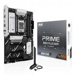 Asus PRIME B850-PLUS WIFI, AMD B850, AM5, ATX, 4 DDR5, HDMI, DP, Wi-Fi 6E, 2.5G LAN, 3x M.2