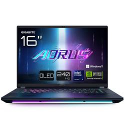 GIGABYTE AORUS MASTER 16 BYH Gaming Laptop - 16.0“, 240Hz OLED, Intel Core 275HX, NVIDIA RTX 5080 GPU, 32GB DDR5 5600MHz, 2 x Gen4 1TB SDD, Windows 11 Pro, 2 Year Warranty, AORUS MASTER 16 BYHC5UKE65SP
