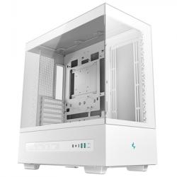DeepCool CH690 Digital ATX Mid-Tower Case, High-Airflow PC Case with Semi-Glass Panel, USB-C Port, Support for 420mm Radiator, 450mm GPU, ATX PSU, White