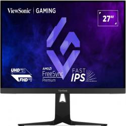 Viewsonic XG275D1-4K  27 Inch Dual Mode 4K IPS Gaming Monitor, 0.5ms, 160Hz, HDMI, DisplayPort, Freesync, Height Adjustable, Swivel, Speakers, VESA