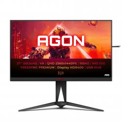 AOC AGON AG275QXN/EU computer monitor 68.6 cm (27") 2560 x 1440 pixels Quad HD LED Black, Red