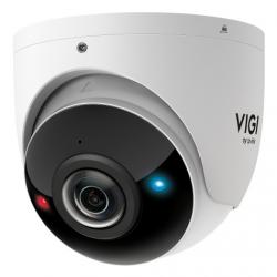 TP-LINK (InSight S485PI) VIGI 8MP Outdoor IR Panoramic Turret Network Camera, IP67, PoE, 180Â° Panorama, AI Detection/Classification, Red-Blue Warning Lights