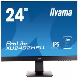 iiyama ProLite XU2492HSU computer monitor 60.5 cm (23.8") 1920 x 1080 pixels Full HD LED Black