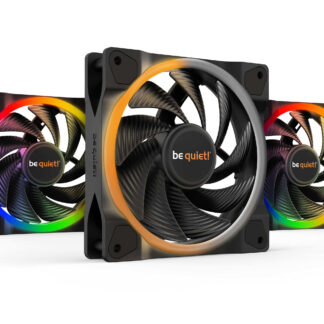 be quiet! Light Wings 120mm ARGB PWM High Speed Fan Black 3 Pack