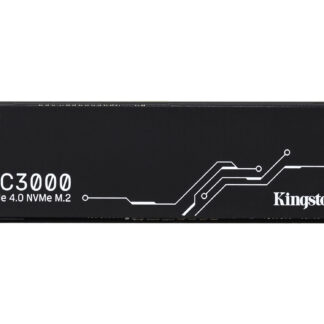 Kingston KC3000 (SKC3000D/4096G) 4TB NVMe SSD, M.2 Interface, PCIe Gen4, 2280, Read 7000MB/s, Write 7000MB/s, 5 Year Warranty