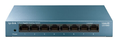 TP-Link LiteWave LS108G 8-Port 10/100/1000Mbps Metal Gigabit Desktop Network Switch
