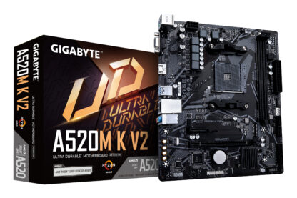 GIGABYTE AM4 A520M K V2 M-ATX