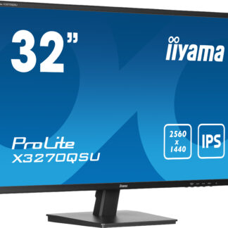 iiyama ProLite 32” IPS Panel Technology monitor featuring WQHD resolution