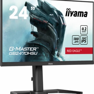 iiyama G-MASTER Unleash your full gaming potential with the Fast IPS GB2470HSU Red Eagle