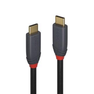 Lindy 1.5m USB 3.2 Type C to C Cable. 20Gbps. 5A. PD. Anthra Line