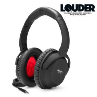 Lindy NC-60 Wired Active Noise Cancelling Headphones