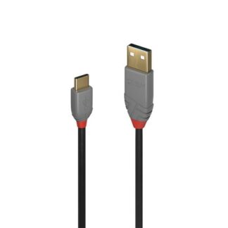 Lindy 1m USB 2.0 Type A to C Cable. Anthra Line