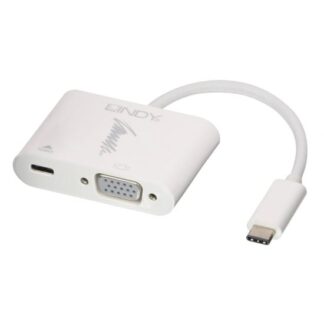 Lindy USB Type C to VGA Converter with Power Delivery