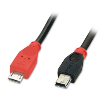 Lindy 2m USB 2.0 Type Micro-B to Mini-B OTG Cable