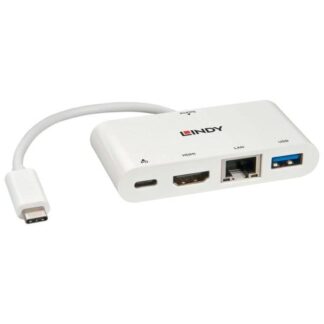 Lindy USB-C laptop Docking Station - HDMI. PD 3.0 100W. USB 3.2 Gen 1. Gigabit