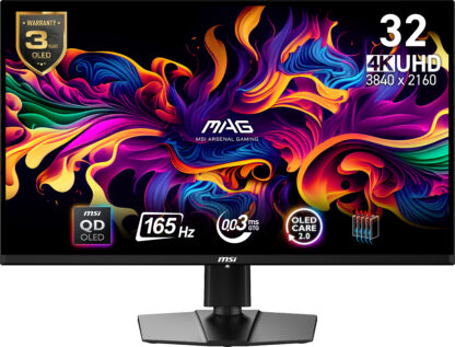 MSI 31.5 OLED MONITOR MAG 321UP QD-OLED