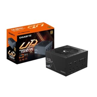 Gigabyte UD750GM PG5,750W, Fully Modular, 80 Plus Gold Certified, PCIe Gen 5 & Intel ATX 3.0 Ready, Ultra Durable with Smart Hydraulic Fan, 5-Year Warranty
