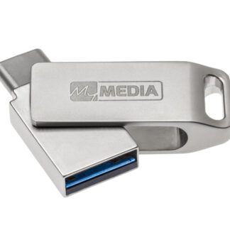 MyMedia MyDual USB 3.2 Gen 1 USB flash drive 128 GB USB Type-A / USB Type-C 3.2 Gen 1 (3.1 Gen 1) Silver