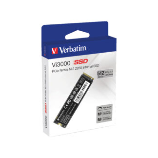 VERBATIM Vi3000 Internal PCIe NVMe M.2 SSD 512GB