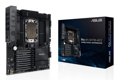 Asus PRO WS W790-ACE, Workstation, Intel W790, LGA4677, CEB, 8 DDR5, 10G & 2.5G LAN, IPMI Remote Management, SlimSAS, PCIe5, 2x M.2