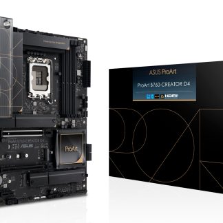 Asus PROART B760-CREATOR D4, Intel B760, 1700, ATX, 4 DDR4, HDMI, DP, 2.5G LAN, PCIe5, 3x M.2, Creator Hub