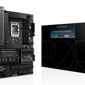 Asus PROART B760-CREATOR, Intel B760, 1700, ATX, 4 DDR5, HDMI, DP, 2.5G LAN, PCIe5, 3x M.2, Creator Hub