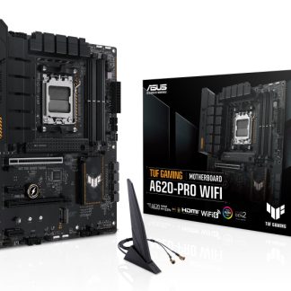 Asus TUF GAMING A620-PRO WIFI, AMD A620, AM5, ATX, 4 DDR5, HDMI, DP, Wi-Fi 6, 2.5G LAN, PCIe4, 2x M.2